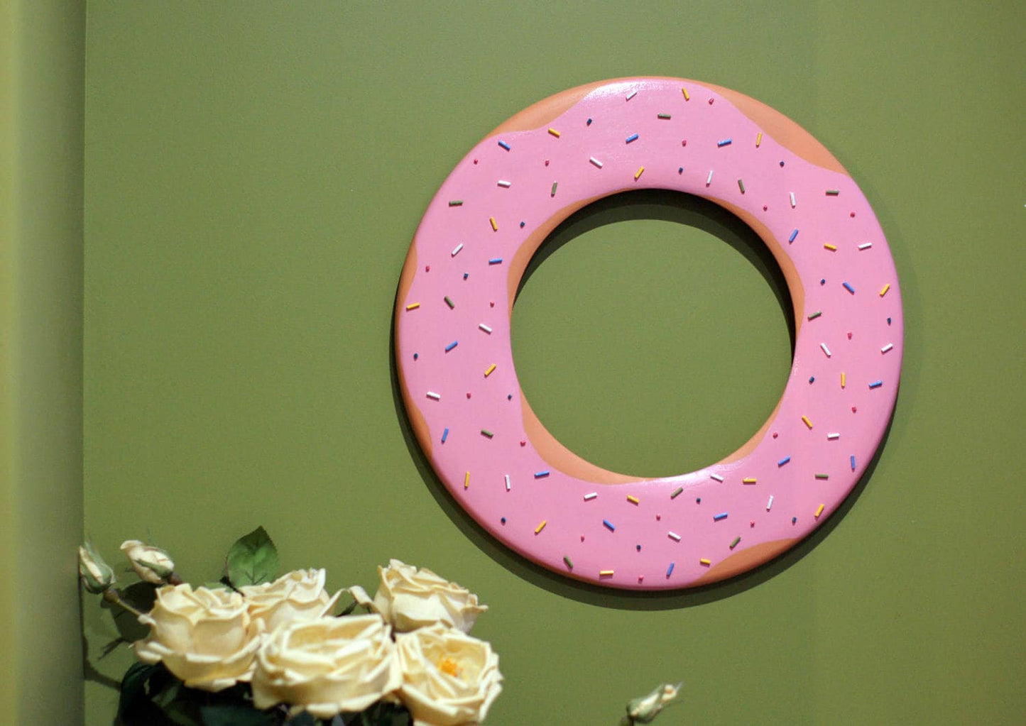 Childrens mirror for wall, Wall mirror for kids room, Unique candy mirror, Donuts frame mirror for kids room, Sweety mirror for baby